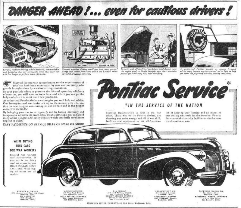 1942 - 1945 Pontiac 17